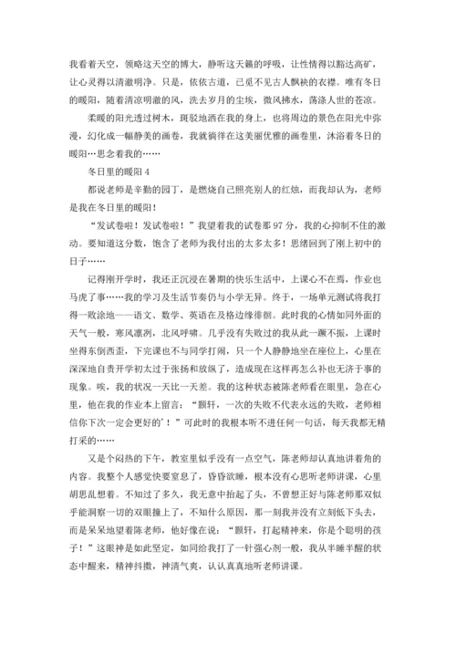 冬日里的暖阳.docx