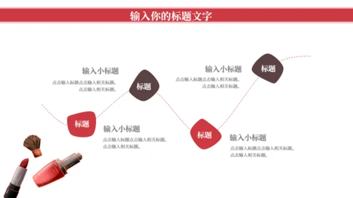中国红民族文创产品商业计划书通用PPT模板