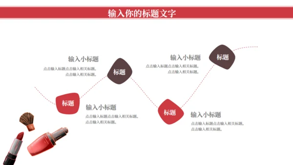 中国红民族文创产品商业计划书通用PPT模板