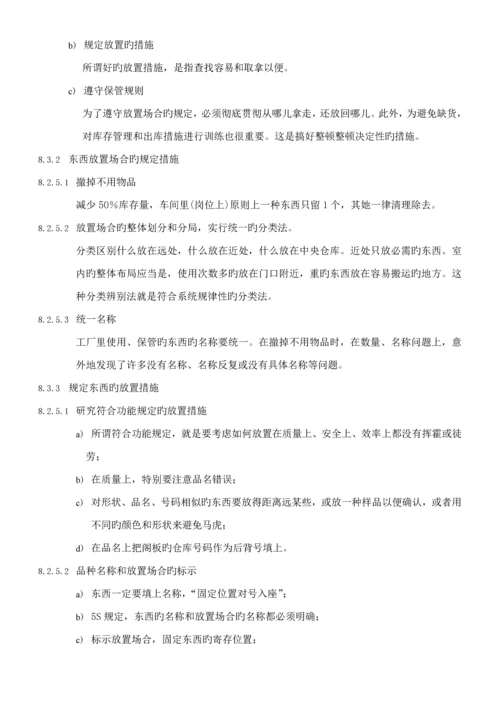 丰田汽车公司5S管理标准手册.docx