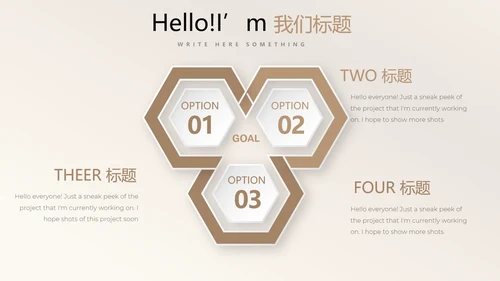 金色时尚创意公司产品介绍宣传通用PPT动态模板