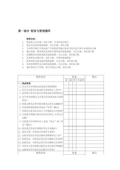 财务管理调查问卷.docx