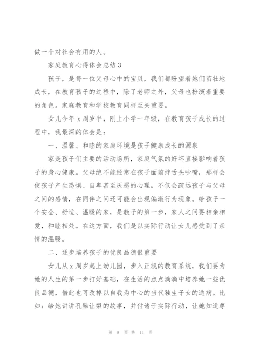 家庭教育心得体会总结.docx