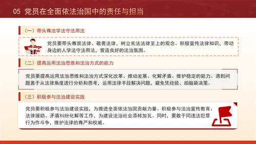 法治中国的坚实步伐全面依法治国党课解读ppt