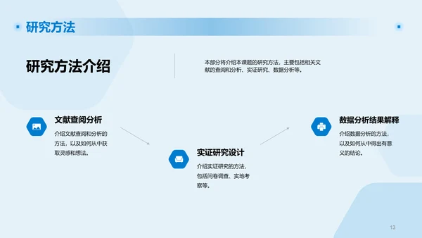 蓝色现代山东商务职业学院毕业答辩PPT模板