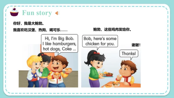 Unit 6  I like hamburgers Lesson 35 - Lesson 36 & 