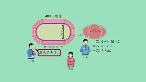 （2023秋新插图）人教版六年级数学上册  确定起跑线（课件）