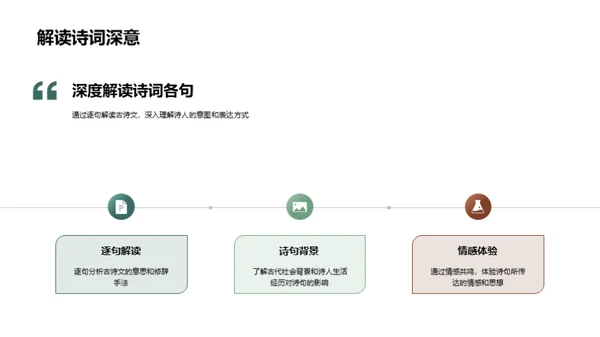 古诗词精髓解析