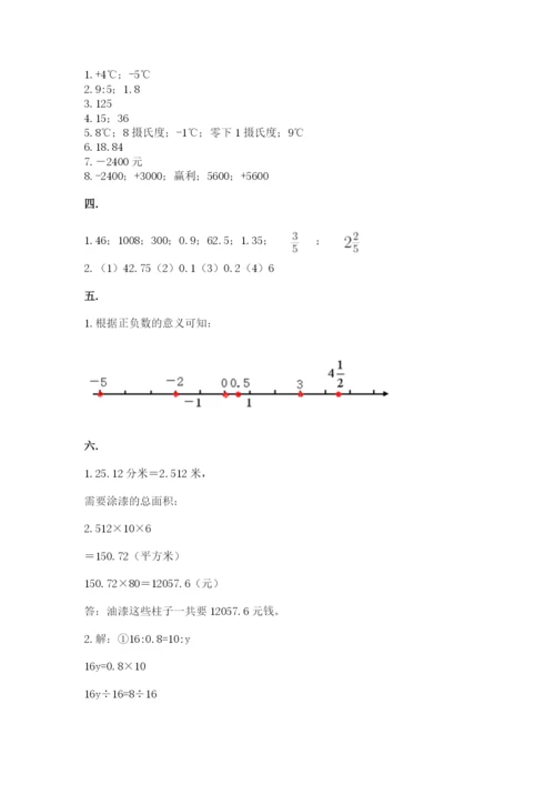 小学六年级数学毕业试题及参考答案（基础题）.docx