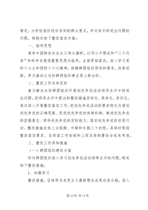 群团组织整改落实方案.docx