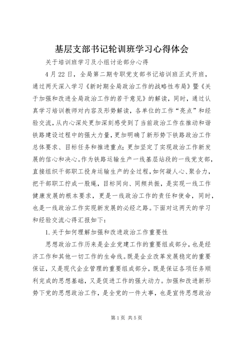 基层支部书记轮训班学习心得体会_1.docx