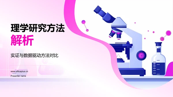 理学研究方法解析PPT模板