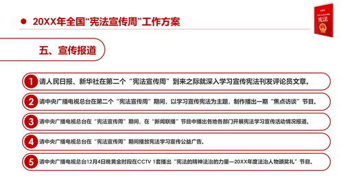 国家宪法日宪法宣传周活动工作方案党建PPT