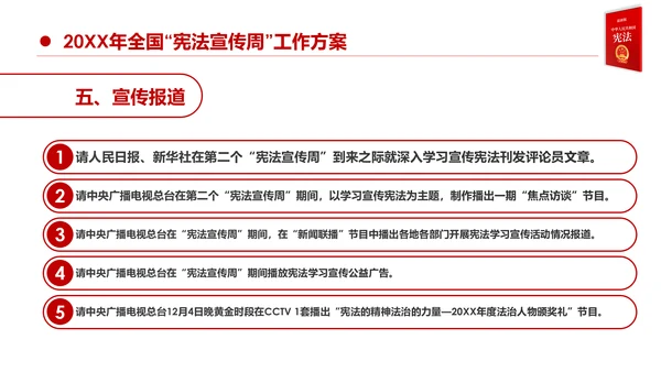 国家宪法日宪法宣传周活动工作方案党建PPT