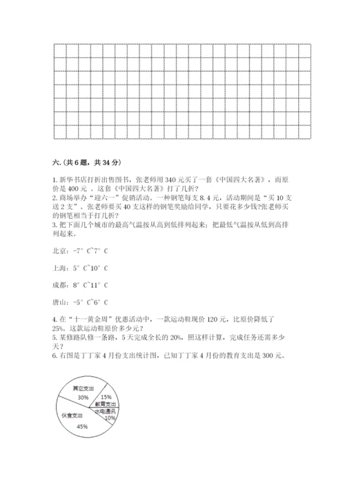 天津小升初数学真题试卷附答案（综合题）.docx