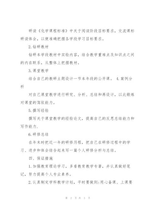我的个人研修计划.docx