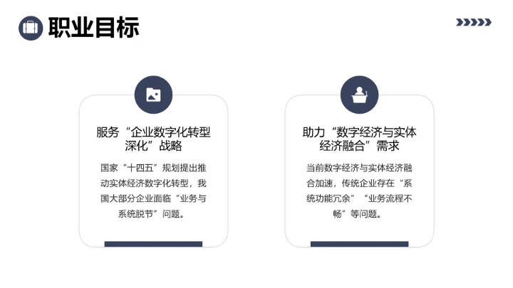 软件工程专业大学生求职综合能力展示职业生涯规划通用PPT