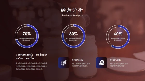 品牌咖啡招商融资计划书通用PPT模板