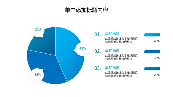 现代蓝色企业宣传公司简介商务PPT模板