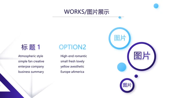 简约大气公司产品介绍图片展示PPT动态模板