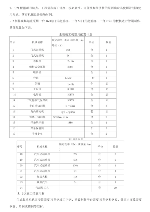 除尘管道系统制作安装施工方案.docx