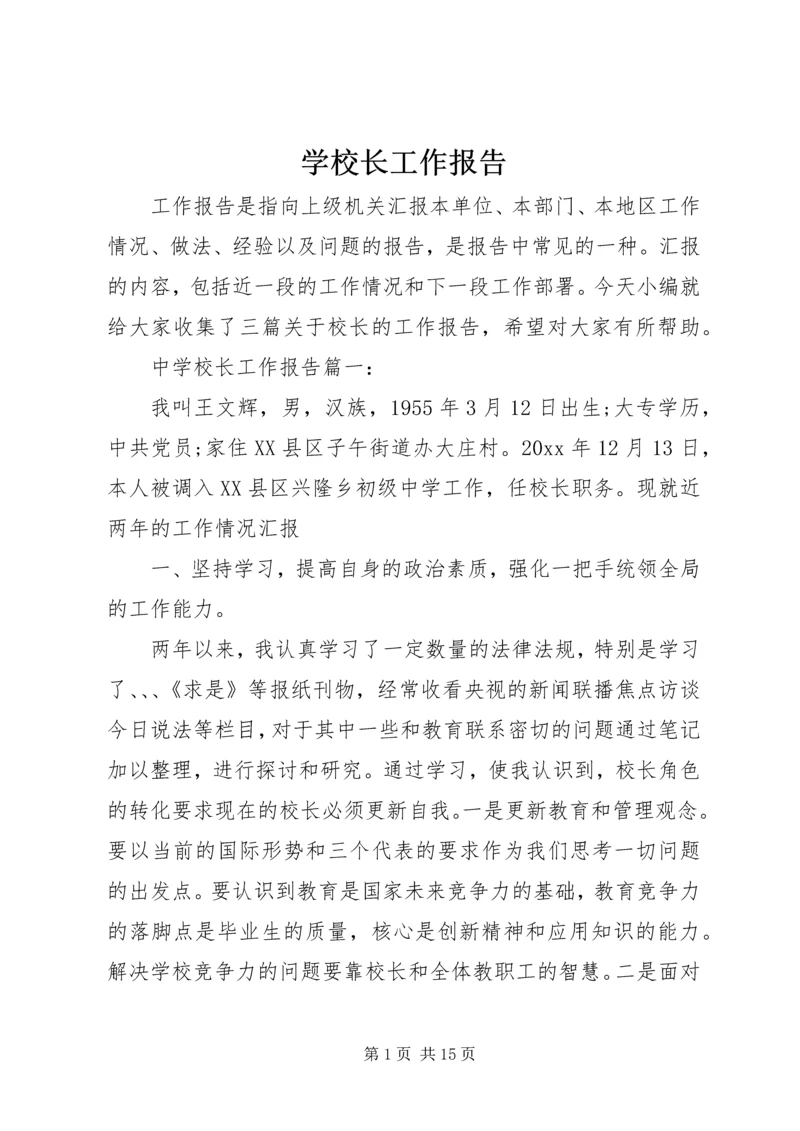 学校长工作报告.docx