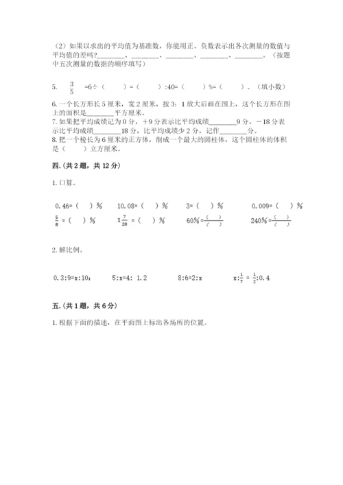 小学毕业班数学检测题【研优卷】.docx