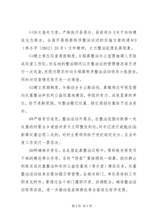 集中治理农村坟墓乱葬工作实施方案.docx