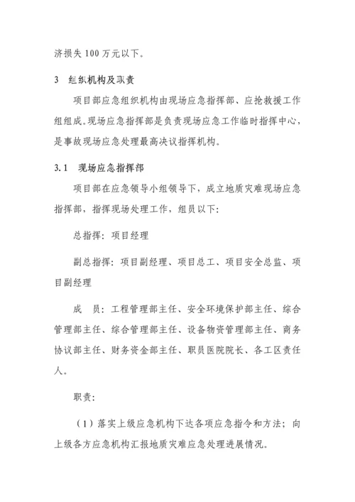 地质灾害应急专题预案.docx