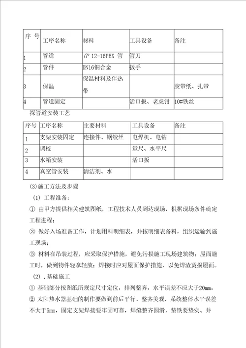 热水改造工程施工方案