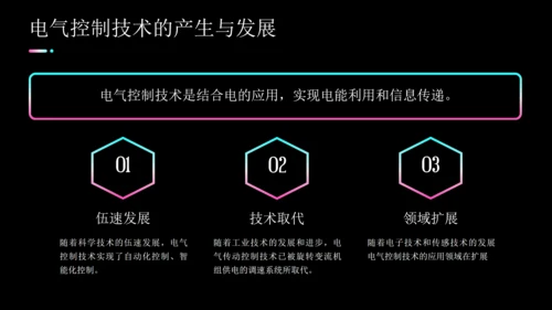 关于现代电气控制技术的研究通用PPT模板