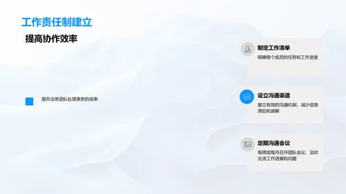 法务团队工作复盘PPT模板