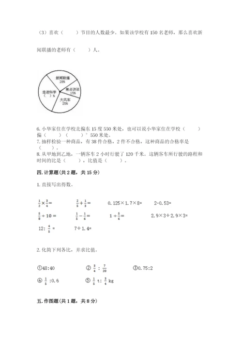 小学六年级数学上册期末考试卷（满分必刷）.docx