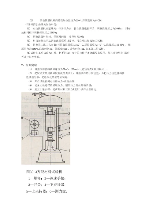 精品塑料流变成型原理实验指导书