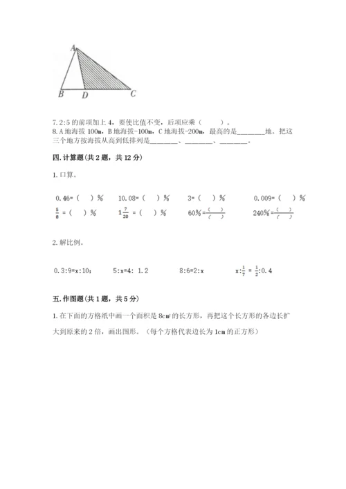 冀教版小升初数学模拟试卷完美版.docx