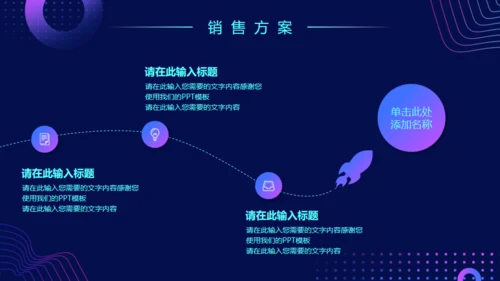 科技风格新品发布会通用PPT模板