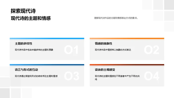 现代诗韵之旅