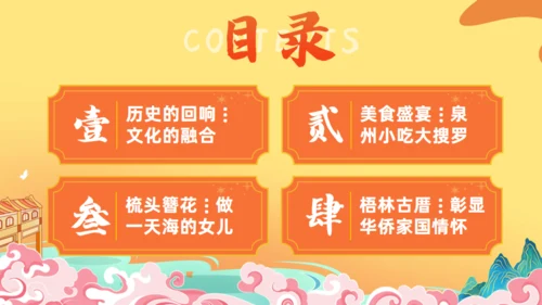 走进泉州旅游城市宣传通用PPT模板