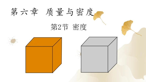 6.2密度（课件）(共25张PPT) -2023-2024学年八年级物理上册同步精品课堂（人教版）