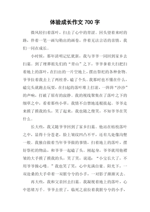 体验成长作文700字.docx