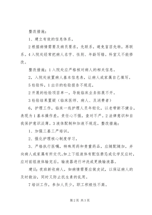 安全生产隐患及存在的问题整改报告 (3).docx