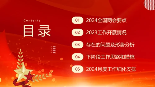 3月份群众生活会PPT模板