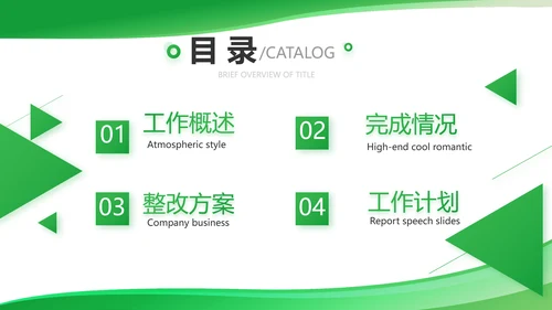 绿色医疗医药代表工作汇报动态PPT