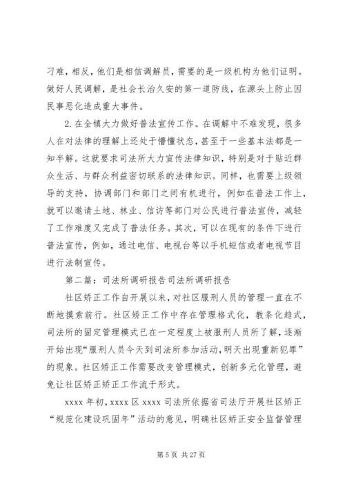 司法所调研报告.docx