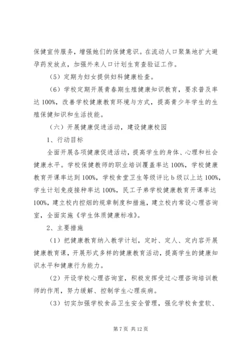 健康社区建设工作意见.docx