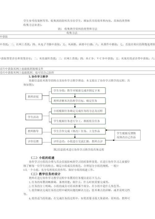 高中论文：协作学习在信息技术教学中的应用研究.docx