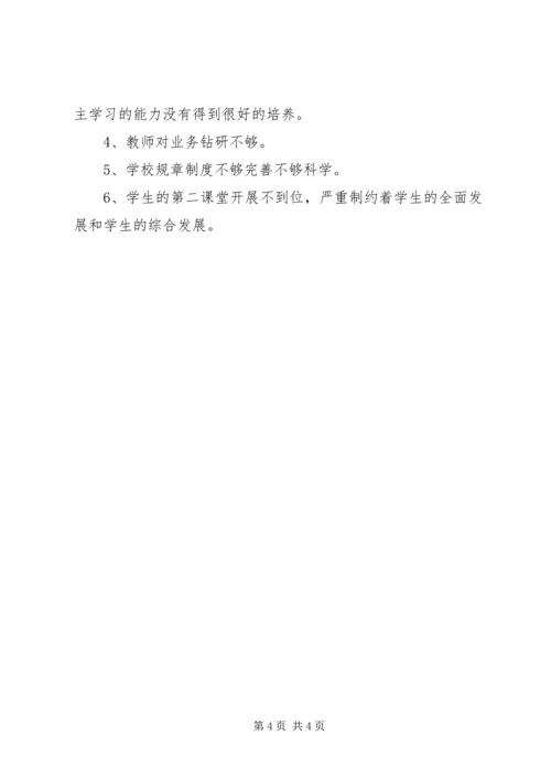 牛村小学综合督导自查报告.docx