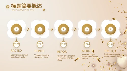 金色大气毕业典礼通用动态PPT模板