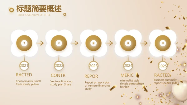金色大气毕业典礼通用动态PPT模板