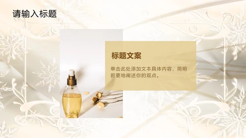 白金奢华欧式主题PPT模板